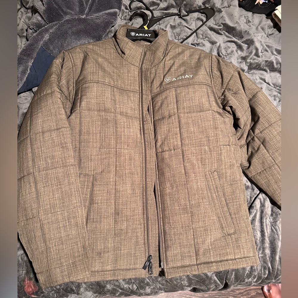 Ariat Men's Green Puffer Jacket